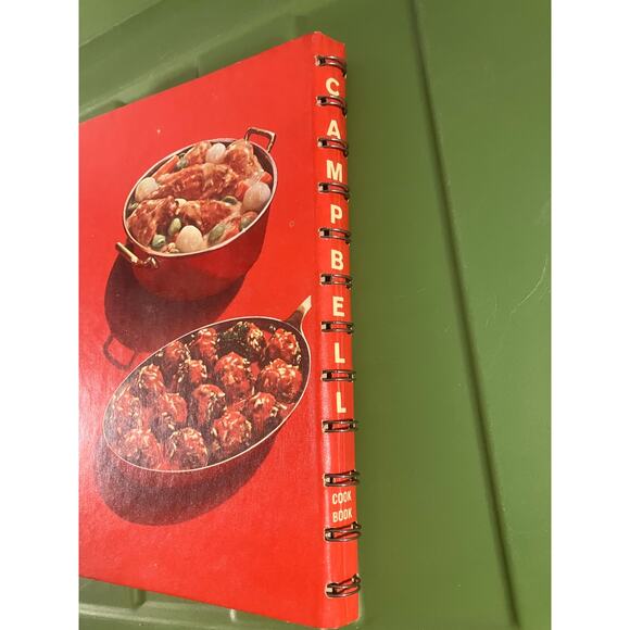 VTG Campbell's Cookbook: Cooking with Soup, 1976, Vintage, 70s, Red, Recipes - Picture 3 of 6